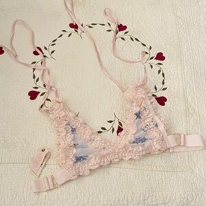 We are HAH Free People Flip HAHround Bra Garter in Ditsy Floral M